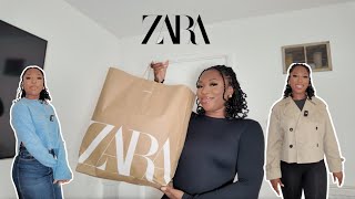 ZARA HAUL Fallautumn pieces [upl. by Whitman]