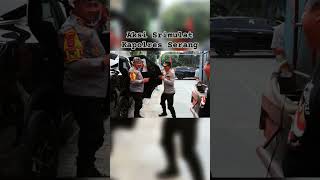 Sosok AKBP Condro Sasongko Kapolres Serang Ala Srimulat short funny kocak [upl. by Leahcimaj]