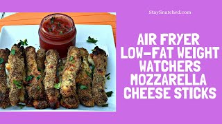 Air Fryer BLACKDECKER HF110SBD PuriFry 2L Air Fried Mozzarella Cheese Sticks Recipe DIY Tutorial [upl. by Nivat36]