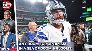 Are You More Hopeful Or Disappointed By The Cowboys Loss To The Eagles  The Get Right [upl. by Sirdi]