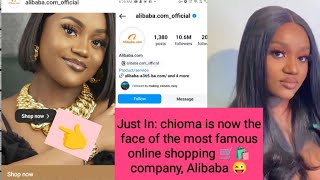 Breaking News Alibaba explains why they choose chioma as their selling face 😊 [upl. by Irpak882]