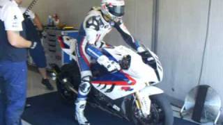 Ruben Xaus BMW S1000RR Superbike Pit out Monza [upl. by Uy]