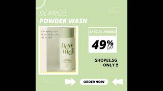 DEWMELL ENZYME POWDER WASH [upl. by Carolee528]