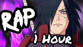 1 Hour MADARA RAP  quotGod Modequot  RUSTAGE Naruto Rap [upl. by Quitt35]