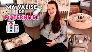 Je prépare ma VALISE de MATERNITÉ  Salle de Naissance  👶🏻​🍼​ [upl. by Nahsar858]