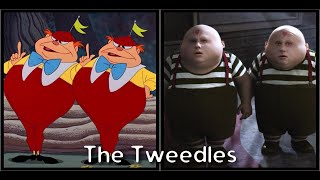 Tweedle Dee and Tweedle Dum Evolution Alice in Wonderland [upl. by Boswall]