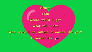 Gramps Morgan  A Woman Like You Lyrics [upl. by Atikel]