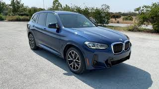 Tour the 2022 X3 M40i in Phytonic Blue  4K [upl. by Danforth]