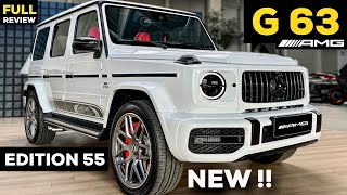 2023 MERCEDES G63 AMG NEW Edition 55 BRUTAL V8 Sound FULL InDepth Review Exterior Interior MBUX [upl. by Kazim]