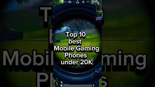 Top 10 Best Gaming Phones Under ₹20000 in 2024 😱shorts [upl. by Kotz]