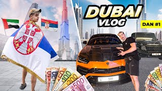 OSVAJAM DUBAI  NOC U HOTELU OD 350 000€ FLEX VLOG [upl. by Lehctim80]