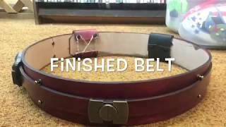 Jedi Belts Design discussion and 32 Leather Jedi Belt Walkthrough [upl. by Granville]