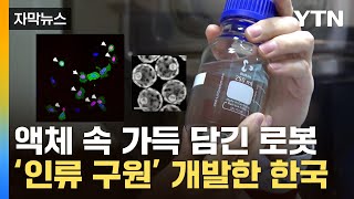 자막뉴스 암세포 찾아 자율주행세계 최초로 만든 나노 로봇  YTN [upl. by Rise]