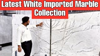 Latest White Imported Marble Collection  My Stone Imported Marble Kishangarh [upl. by Ayomat]