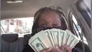 Why you never flash money in the hood  Girl gets money snatched on LIVE [upl. by Inalaehon]