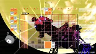 Lumines Puzzle Fusion Shinin That skin reminds of one song from The 7D [upl. by Deevan]