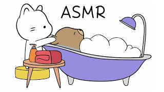 ASMR Relaxing Spa Treatment ASMR animation [upl. by Anirpas]