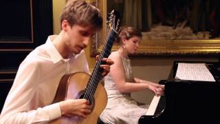 Franz Schubert  Sonata Arpeggione  Duo Adentro [upl. by Ardnahsal661]