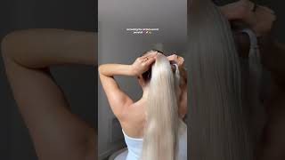 HAIR TUTORIAL Victorias Secret Ponytail 🤍 [upl. by Algy]