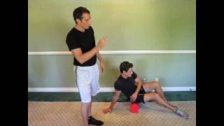 How to Foam Roll the Glute Medius  Important for Knee Pain [upl. by Kenny]