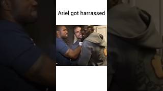 Ariel Herwani gets harrassed by Rampage Jackson and Cheick Kongo trendingyoutube mmaufc [upl. by Ardnaid]