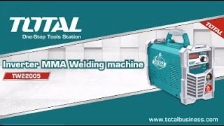 TOTAL Inverter MMA Welding Machine TW22005 [upl. by Sigismund]