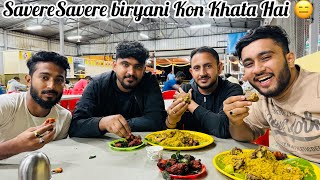 SavereSavere biryani Kon Khata Hai 😑 are a Biriyani k Leni ethnic Q  Fareed’svlog vlog ￼ [upl. by Ilrac394]