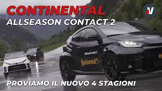 Una gomma All Season sopravvive in pista • Continental AllSeason Contact 2 [upl. by Dayna]