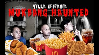 3AM MUKBANG SA HAUNTED HOUSE VILLA EPIFANIA  CHALLENGE [upl. by Leanard533]