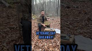 Veterans Day Giveaway rucksack bugoutgear throwingaxe veteransday [upl. by Manton948]