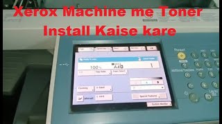 Big Photocopy Machine toner install  Xerox Machine me toner kaise bhare  canon ir 323533002270 [upl. by Ayoted]