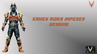 Kamen Rider Imperer Henshin [upl. by Alvinia]