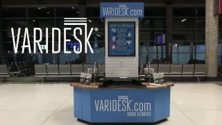 Standing Desks at Love Field VARIDESK [upl. by Elleira951]