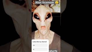 Alien facemask alien funny horror short [upl. by Langston]