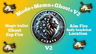 ModeMenuGhost V2 Antiblacklist Aim Fire Body headshot Magic bullet 💖 [upl. by Nebur161]