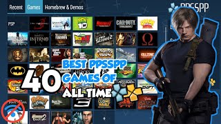 40 Best PPSSPP Games Of All Time  PSP GAME EMULATOR ANDROID [upl. by Ial1]