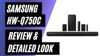 Samsung Soundbar HWQ750C  Review amp Detailed Look [upl. by Kreitman]