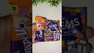 Crispello Chocolate  Cadbury Gems Popsicle shorts youtubeshorts [upl. by Essyla639]