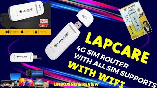 LAPCARE 4G SIM DONGLE WITH WIFI a2techie viralvideo lapcare youtube trending viral trend [upl. by Othello]