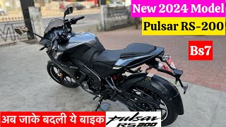 New 2024 Bajaj Pulsar RS200 Review  Price  Mileage  Feature  pulsar rs 200 new model 2024 [upl. by Ayala]