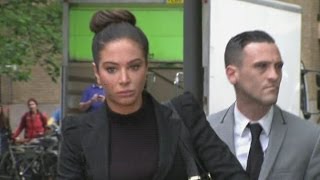 Tulisa in court Former X Factor judge appears over drugs charge [upl. by Assetnoc983]