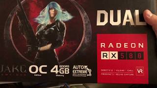 Прошивка ASUS DUALRX580O4G [upl. by Ahseined]