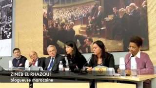 Audition de Zineb El Rhazouiblogueuse marocaine devant les députés PS [upl. by Annelak]