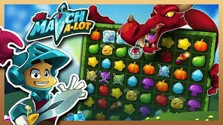 Sir MatchaLot FREE MATCH 3 Best SUPER FUN GAME [upl. by Yetti784]