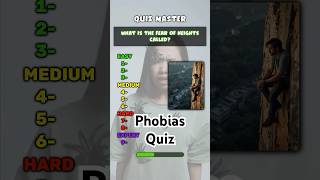 any new phobias you learned about 😱 Comment your score trivia test quiz generalknowledge [upl. by Roselyn]