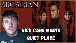 Arcadian 2024  Movie Review Nicholas Cage meets a Quiet Place [upl. by Bloch]