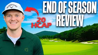 End Of Season 9 Hole Review 🏌️‍♂️ EVERY SHOT 199 HCP [upl. by Alliuqahs352]