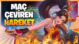 TAM BİTTİ DERKEN HAYAT KURTARAN O HAREKET😈  MASHA  Mobile Legends [upl. by Annovaj]