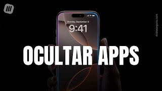 Como ocultar aplicativos no iPhone e colocar senha NOVIDADE [upl. by Yesnek566]