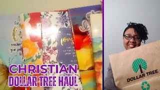 Christian Dollar Tree Haul  Gods Girl  Inspirational Christmas Gift Ideas [upl. by Bethesda538]